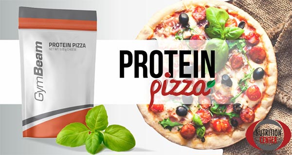 Pizza aux protéines de blé entier avec lactosérum et protéines de soja