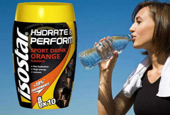 isostar hydrate et réalise une boisson isotonique