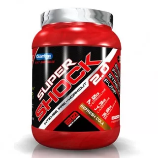 Super Shock Pre Workout 600g quamtrax nutrition