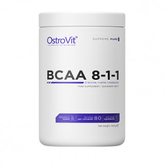 Supreme Pure Bcaa 8:1:1 400g ostrovit