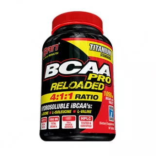 bcaa pro reloaded 4 1 1 180cpr san nutrition