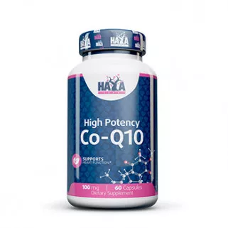 High Potency CoQ10 100mg 60cps haya labs