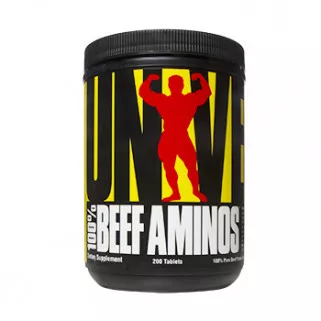 100% beef aminos 200cps universal nutrition