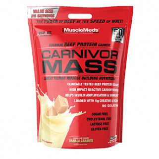 musclemeds carnivor 3,35kg proteine isolate dal manzo