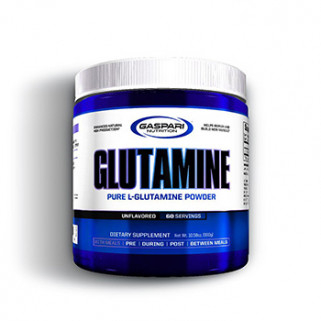 gaspari glutamine 300g powder integratore di l-glutammina