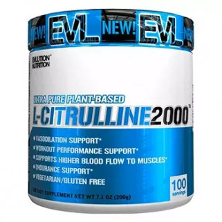 L-Citrulline 2000 200g evlution nutrition