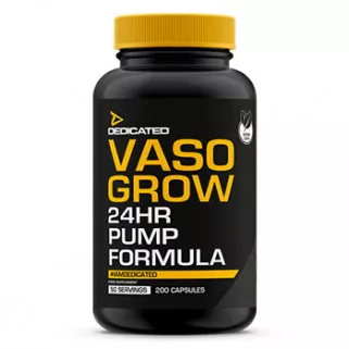 vaso grow 200cps dedicated nutrition