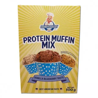 protein muffin mix 500g frankys bakery