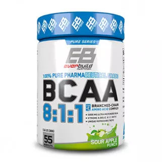 Pure Series Bcaa 8:1:1 300g everbuild nutrition