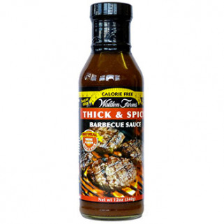 Barbecue Sauce Thick 'N Spicy 340gr walden farms