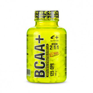 bcaa plus 125cps 4+ nutrition