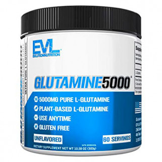 Glutamine 5000 300g evlution nutrition
