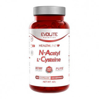 NAC N-Acetyl L-Cysteine 100cps evolite nuttrition