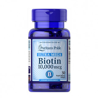 Biotin 10000mcg 50cps puritan's pride