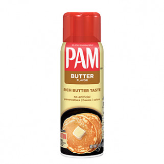 pam butter cooking spray 146ml