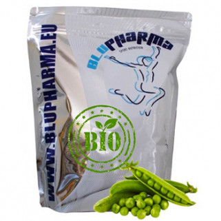 100 organic pea protein 1kg blu pharma