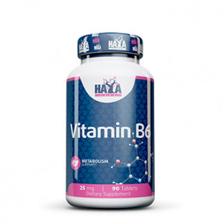 vitamin b6 25mg 90cps haya labs