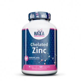 zinc aspartate 15mg 120cps haya labs