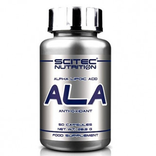 ala acido alfa lipoico 50cps scitec nutrition