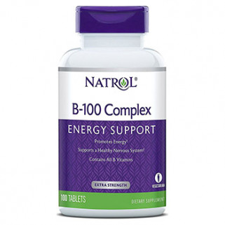 b-100 complex 100tab natrol