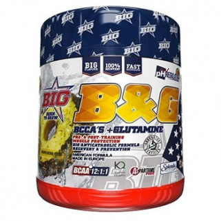 B&G Bcaas + Glutamine 400g universal mcgregor