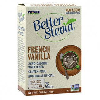 Better Stevia Vaniglia 100 bustine da 1gr now foods