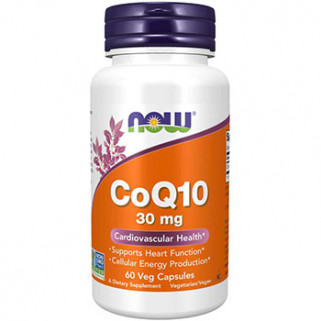 Coenzima Q10 30 mg 60 cps now foods