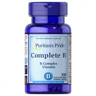 Complete B Complex 100cps puritan's pride