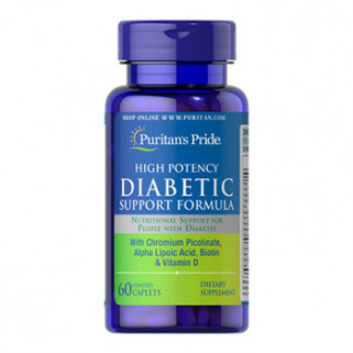 Diabetic Support 60cps puritan's pride