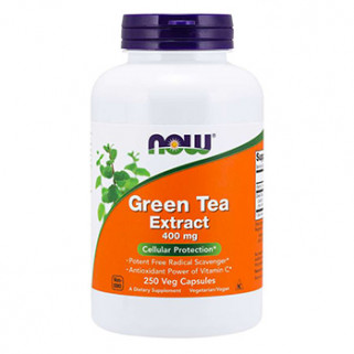 green tea extract 400mg 250cps now foods