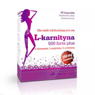 L-Carnitine 500 Forte Plus 60cps olimp nutrition