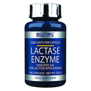 Lactase Enzyme 100 cps scitec nutrition