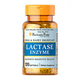 Lactase Enzyme 125mg 120cps puritan's pride