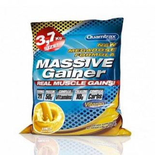massive gainer 3,7kg quamtrax nutrition