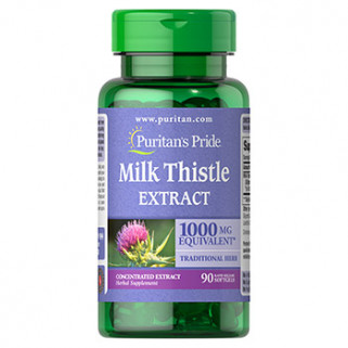 Milk Thistle Extract 1000mg 90cps puritan's pride