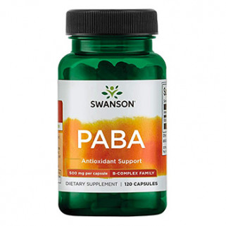 paba 500 mg 120cps swanson