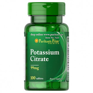Potassium Citrate 99mh 100cps puritan's pride