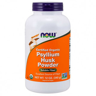 Psyllium Husk Powder 340gr now foods