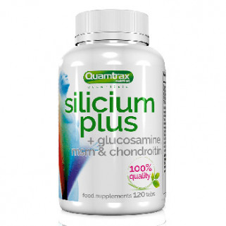 Silicium Plus Glucosamine 120cps quamtrax nutrition