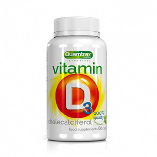 Vitamin D3 60cps quamtrax nutrition