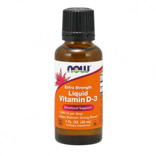 Vitamin D3 Liquid 10000iu 30ml now foods