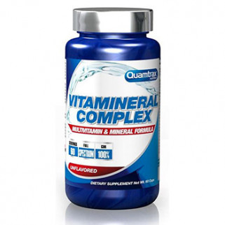 vitemineral complex 60cps quamtrax nutrition