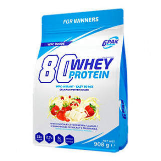 80 Whey Protein 908 gr 6Pak Nutrition