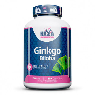 Ginkgo Biloba 60mg 120cpas haya labs