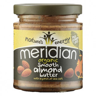 smooth almond butter 170g meridian